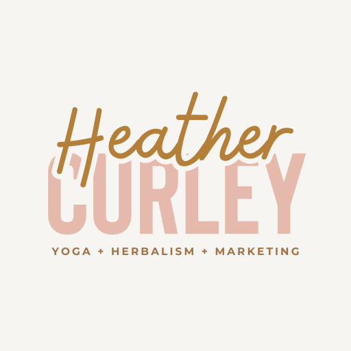 Heather, yoga,, herbalism, and marketing