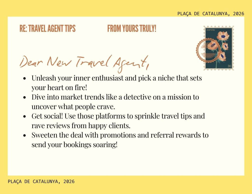 How to Become a Travel Agent Tip #2 